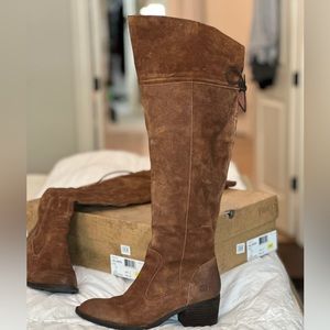 Born Gallinara Suede Tall Boots